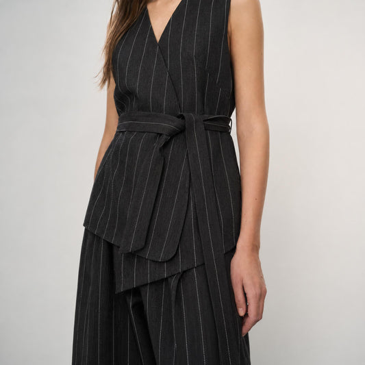 Kamizelka Core Stripe Black