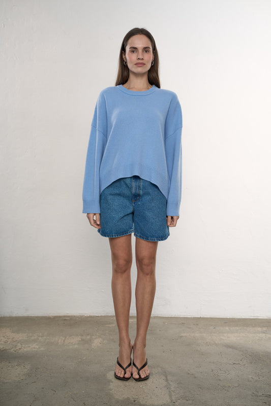 Sweter Savio Baby Blue