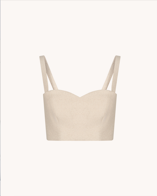 Top Gorsetowy Léa Beige