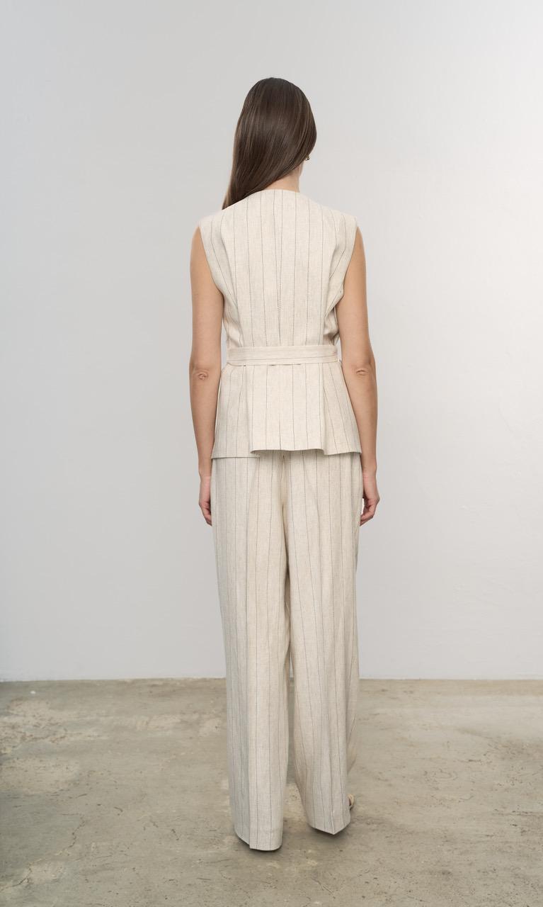 Kamizelka Core Stripe Beige