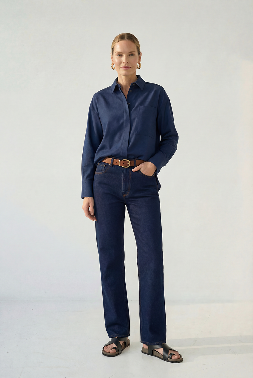 Spodnie Jasper Navy Blue Long