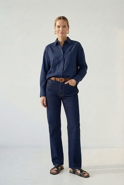 Spodnie Jasper Navy Blue Long