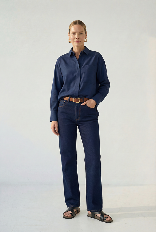 Spodnie Jasper Navy Blue Long