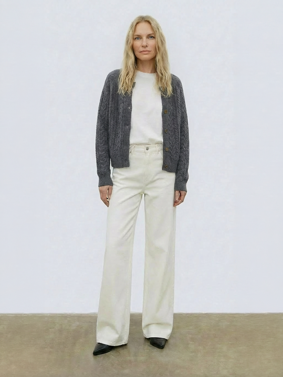 Spodnie Jasper White Long