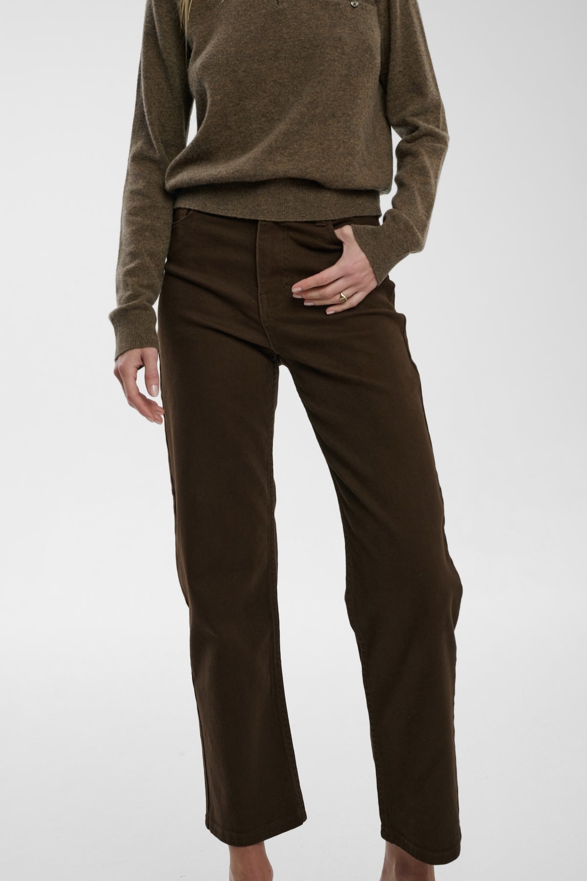 Spodnie Alluna Brown