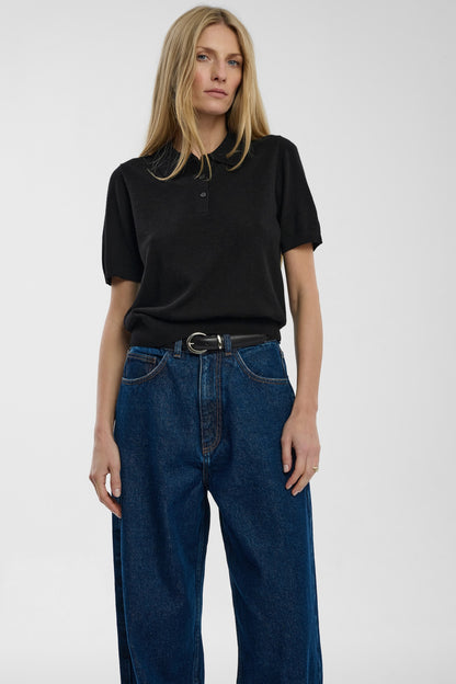 T-shirt Polo Marlowe Black