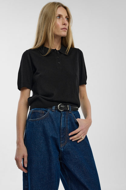 T-shirt Polo Marlowe Black