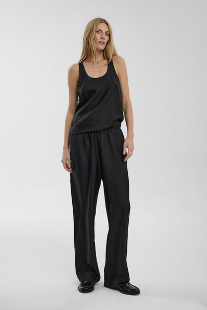 Jedwabny top Ines Black