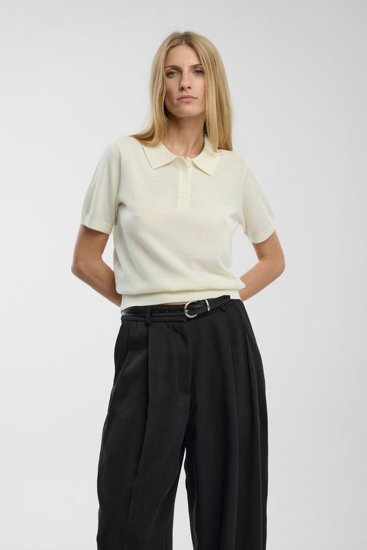 T-shirt Polo Marlowe Off White