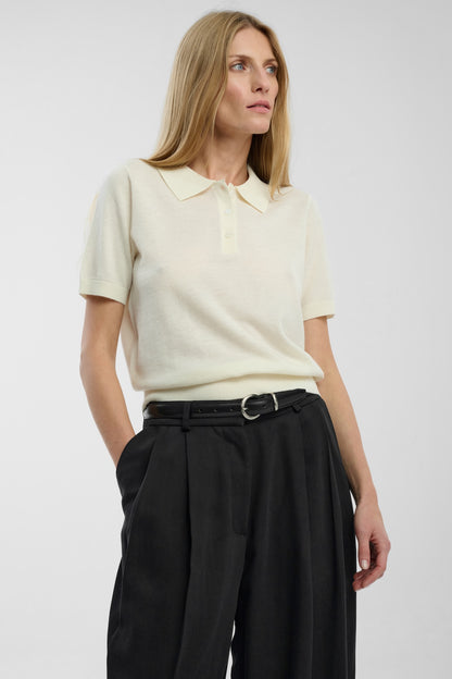 T-shirt Polo Marlowe Off White