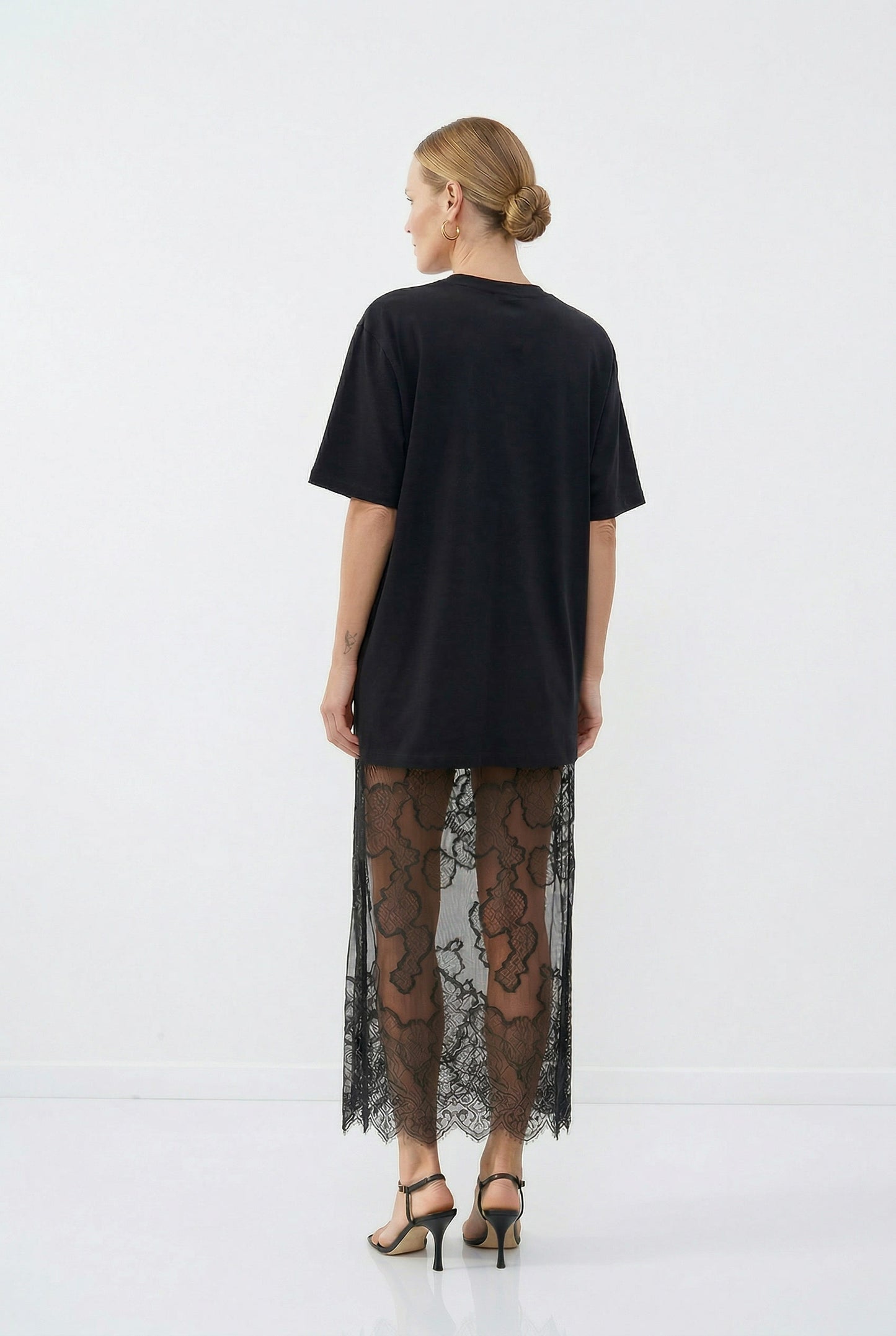 Spódnica Roanne Lace Black