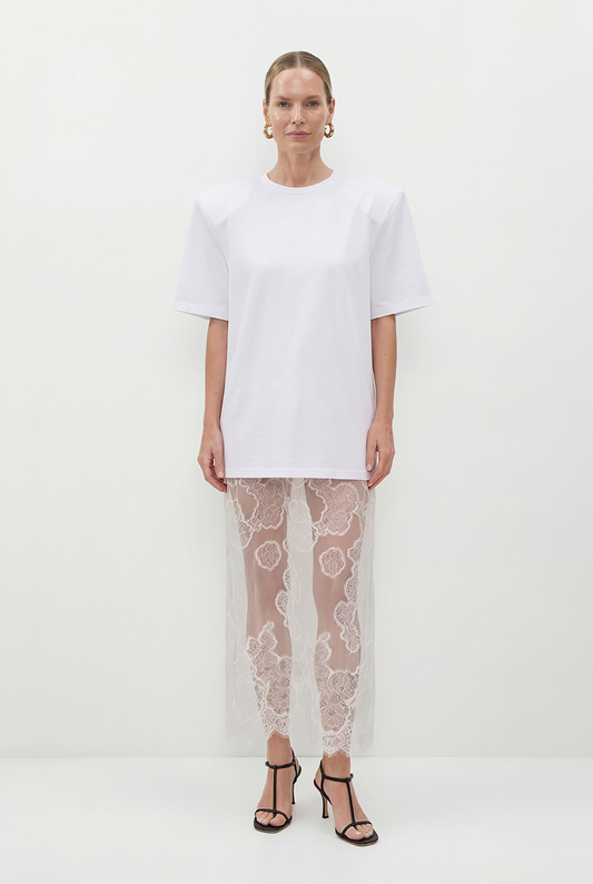 Spódnica Roanne Lace White