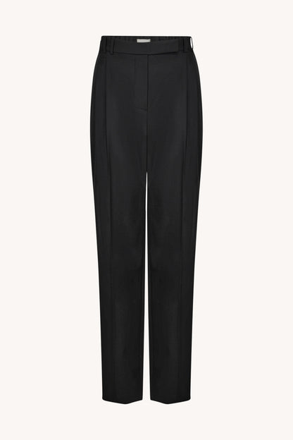 Spodnie wełniane Yua Black