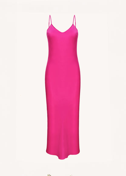 Lara Pink silk dress 