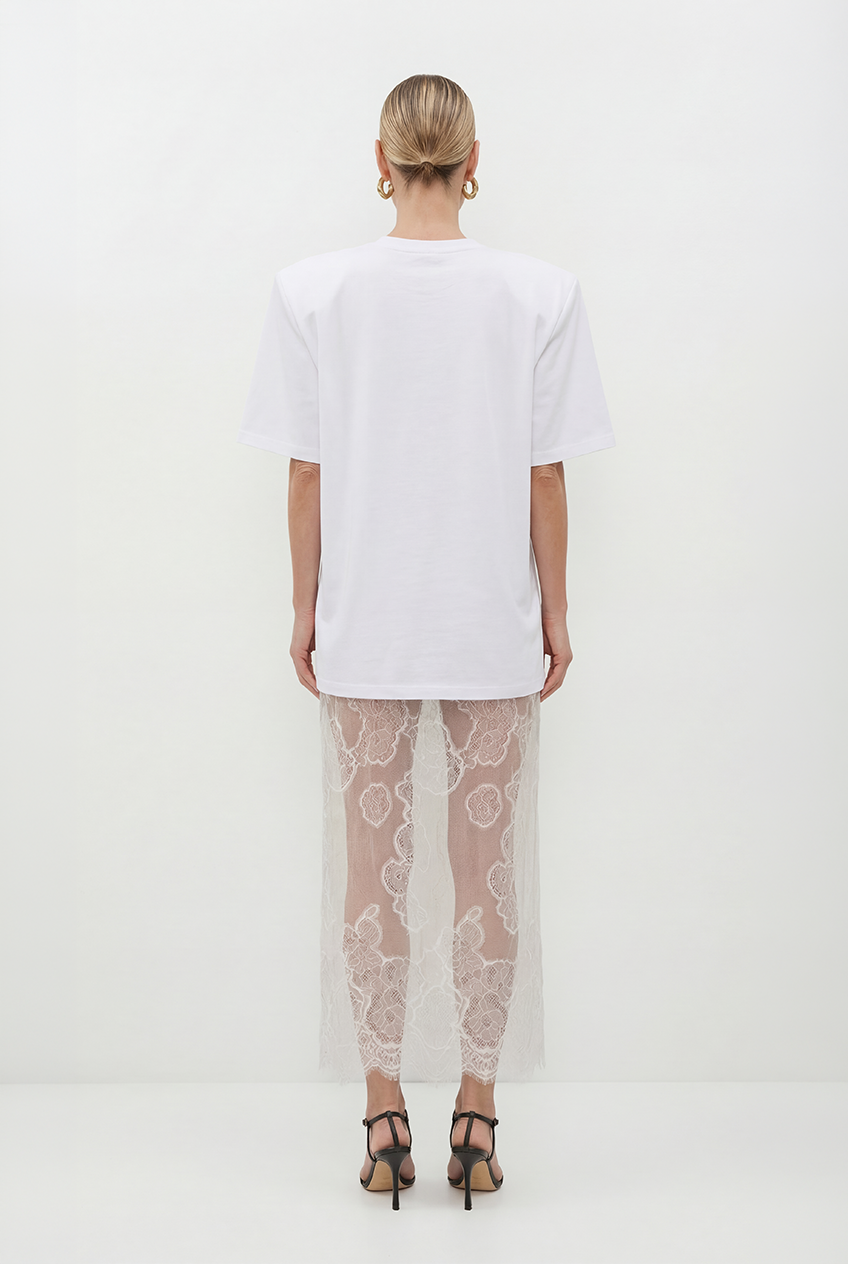 Spódnica Roanne Lace White